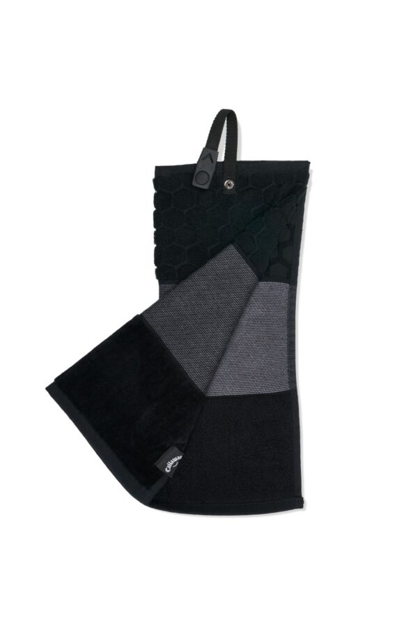 5423004 TW CG TRIFOLD TOWEL BLK 23