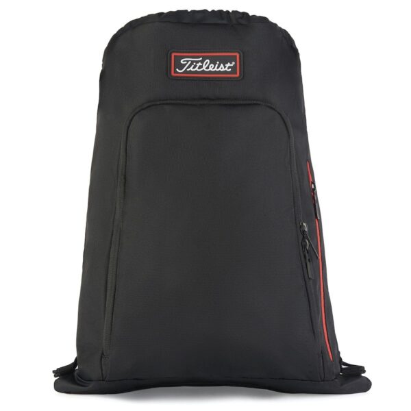 2020 Hanging Sack Pack Black Red Front TA20PSPK