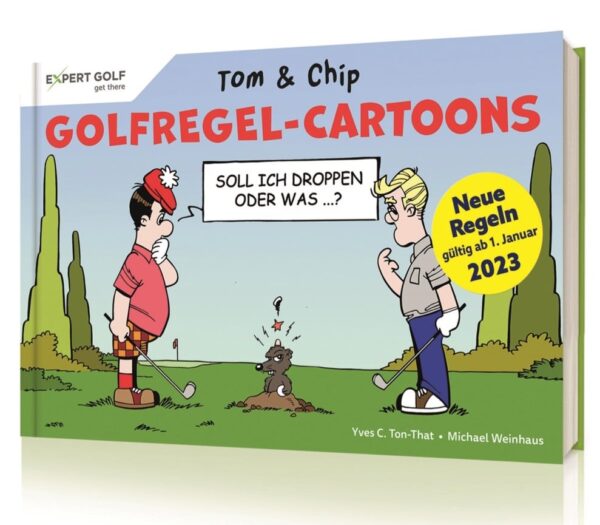 Golfregel-Cartoons mit Tom & Chip