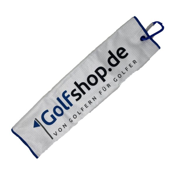 Golfshop.de TriFold Handtuch mit Karabiner