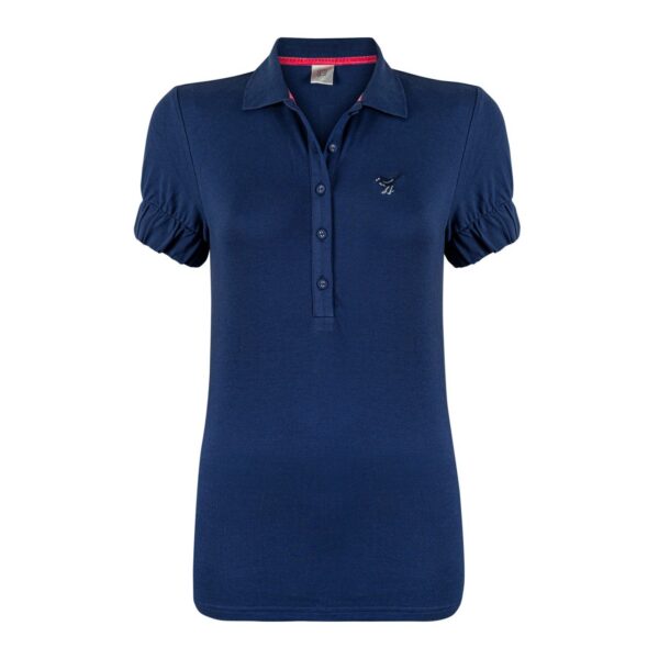 Girls Golf Simply Navy Ruffels Polo Damen