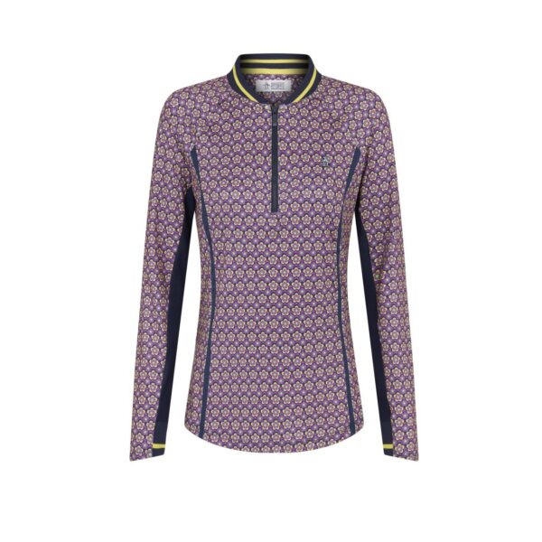 Original Penguin Golf Long Sleeve Printed Damen