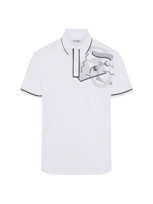 Original Penguin Golf 80’s Mix Media Polo Herren