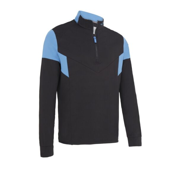 Callaway 1/4 ZIP Color Block mit Kontrast Details Pullover Herren