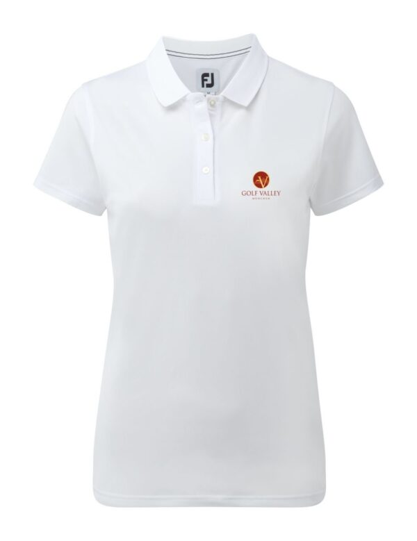 Footjoy Pique Polo Damen mit Golf Valley-Logo