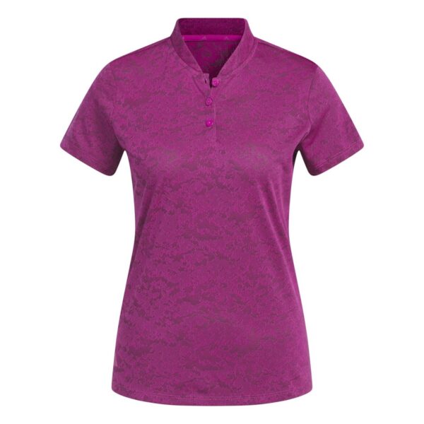 adidas Jacquard Golf Poloshirt Damen