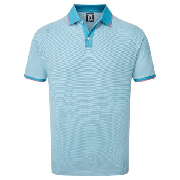 Footjoy Pique Ministripe Polo Herren